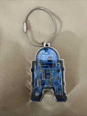 Blue Robot Keychain keys Accessory Star Wars